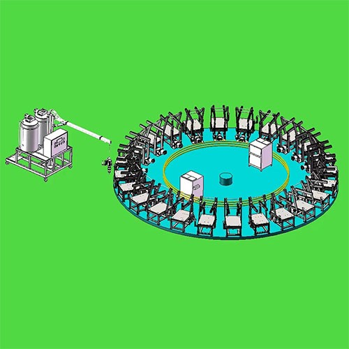 Disc Polyurethane Foaming Production Line
